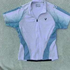 Bontrager Full Zip Race SS Jersey Bike shirt size Medium